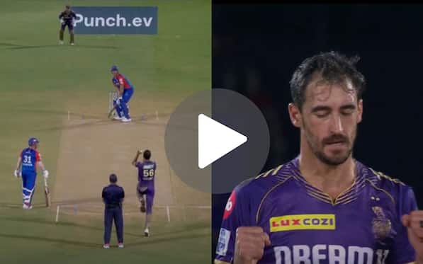 [Watch] Starc Kicks Mitch Marsh Out For Two-Ball Duck To Bag His Maiden IPL 2024 Wicket